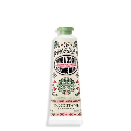 L’OCCITANE Almond & Flower Hand Cream 10ml , Almond and Flowers Delicious Hands , L’OCCITANE , l'occitane almond flowers hand cream ราคา, l'occitane almond flowers hand cream  รีวิว , l'occitane almond flowers hand cream 